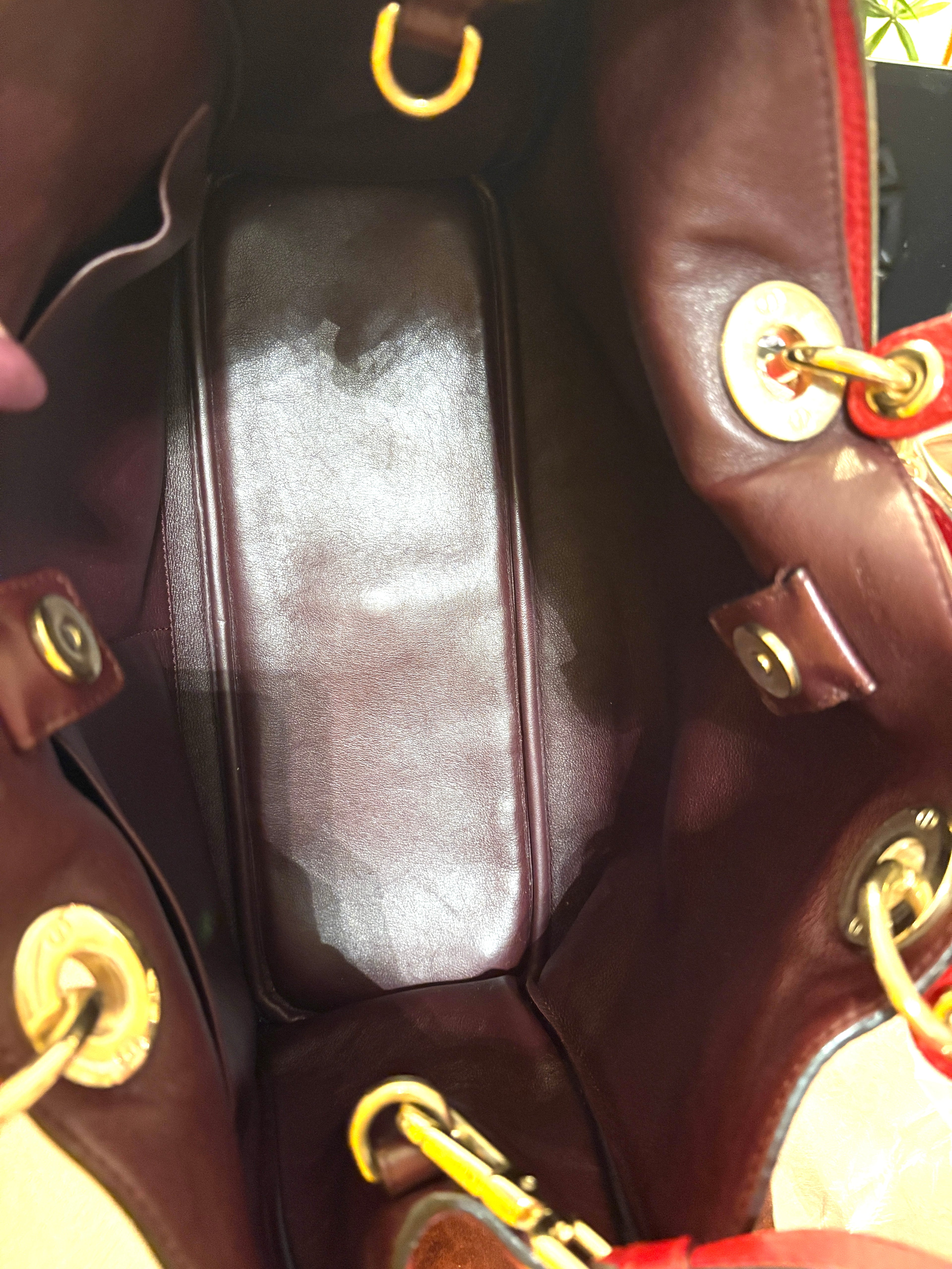 Louis Vuitton Epi Leather Noe Bag Blue.