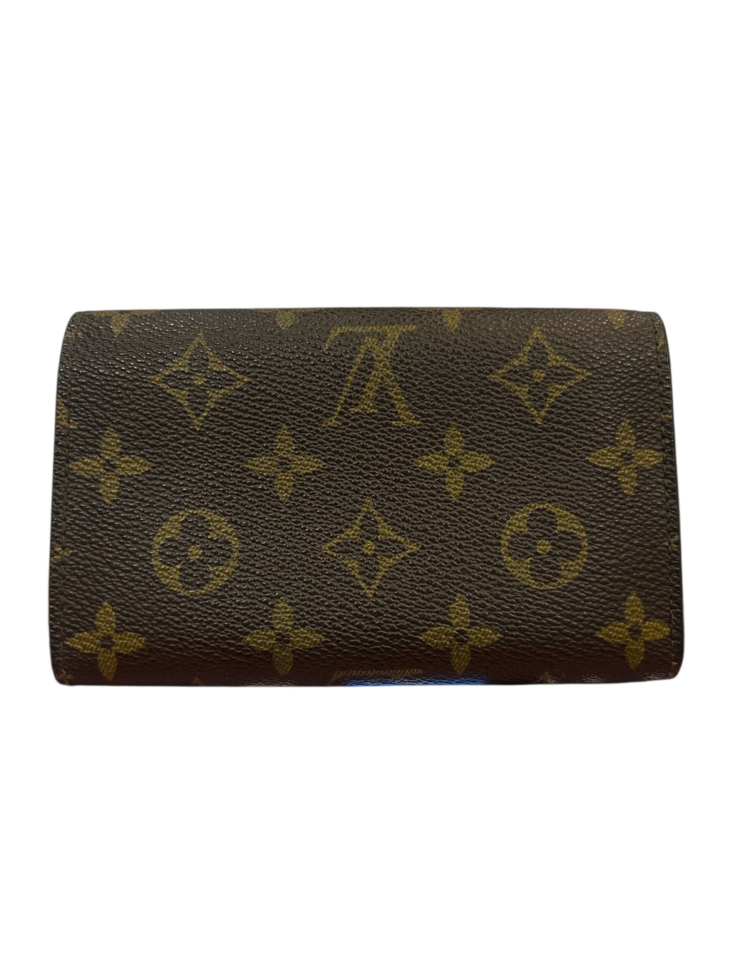 Louis Vuitton Monogram Porte Monnaie Tresor Wallet.