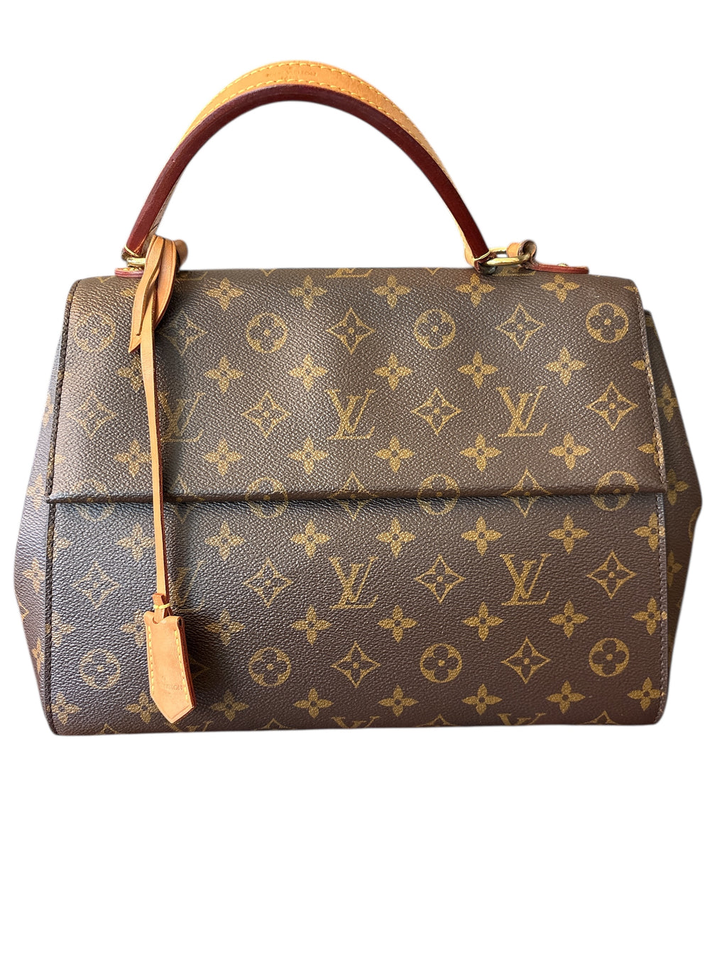 Louis Vuitton Monogram Cluny MM Handbag.
