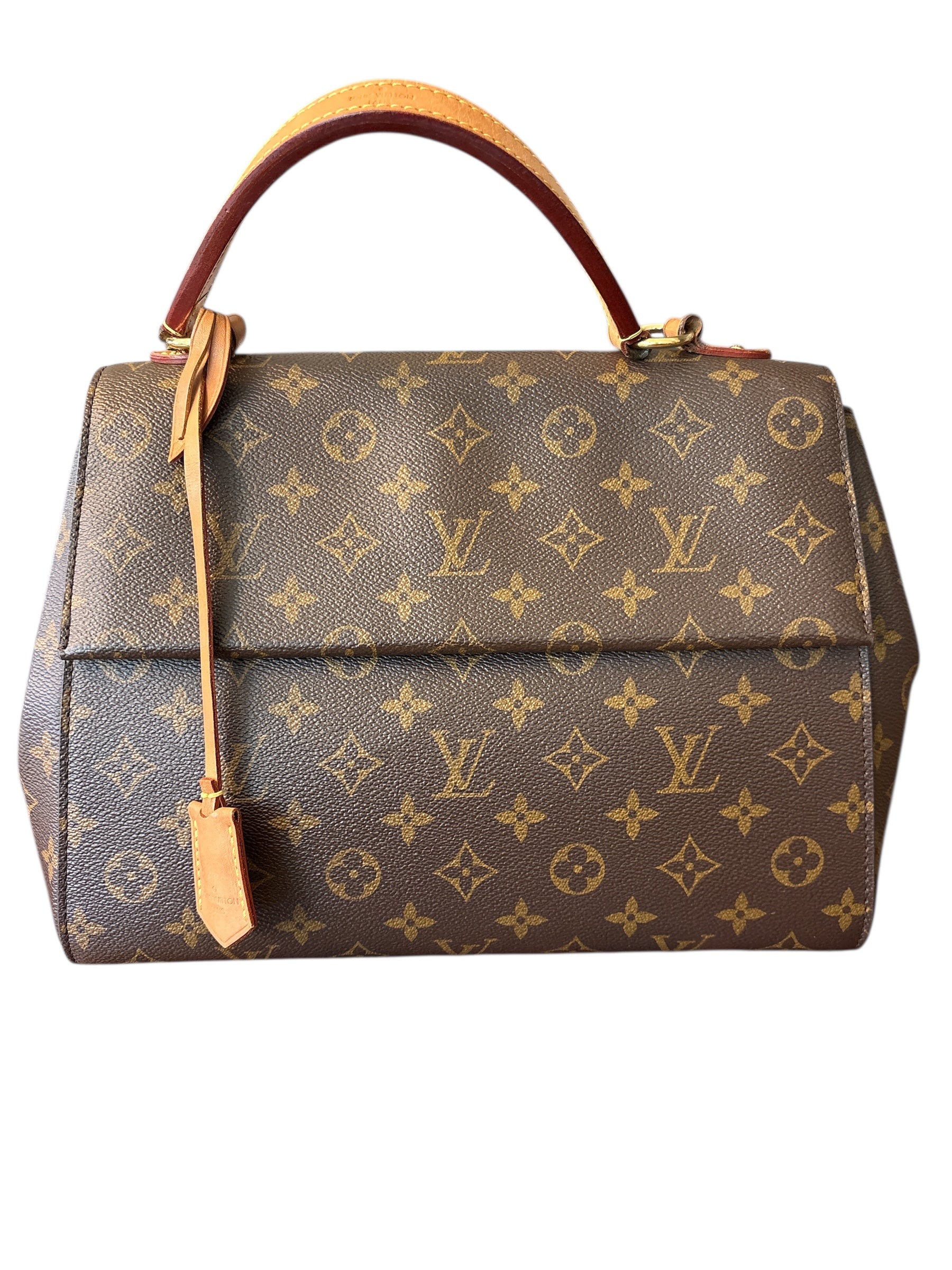 Louis Vuitton Monogram Cluny MM Handbag.
