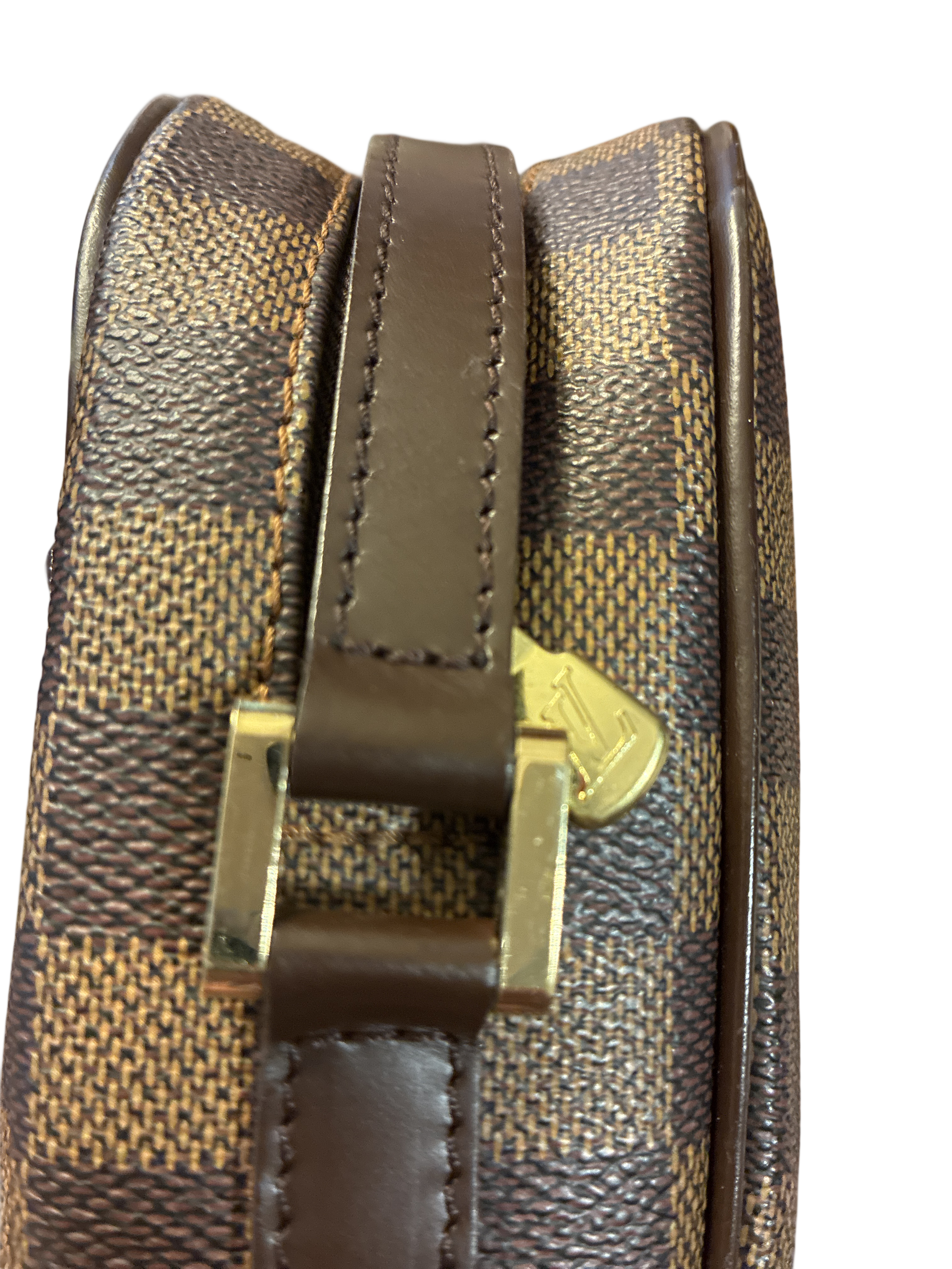 Louis Vuitton Damier Ipanema PM Shoulder Cross Body Come With COA Certificate