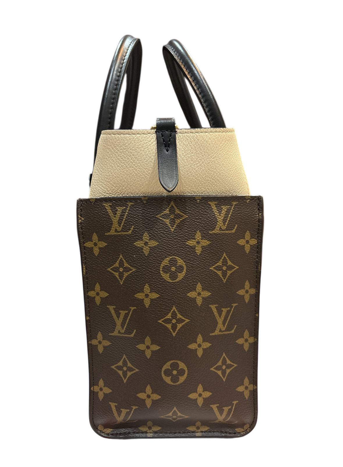 Louis Vuitton On My Side MM Monogram Tote Bag.