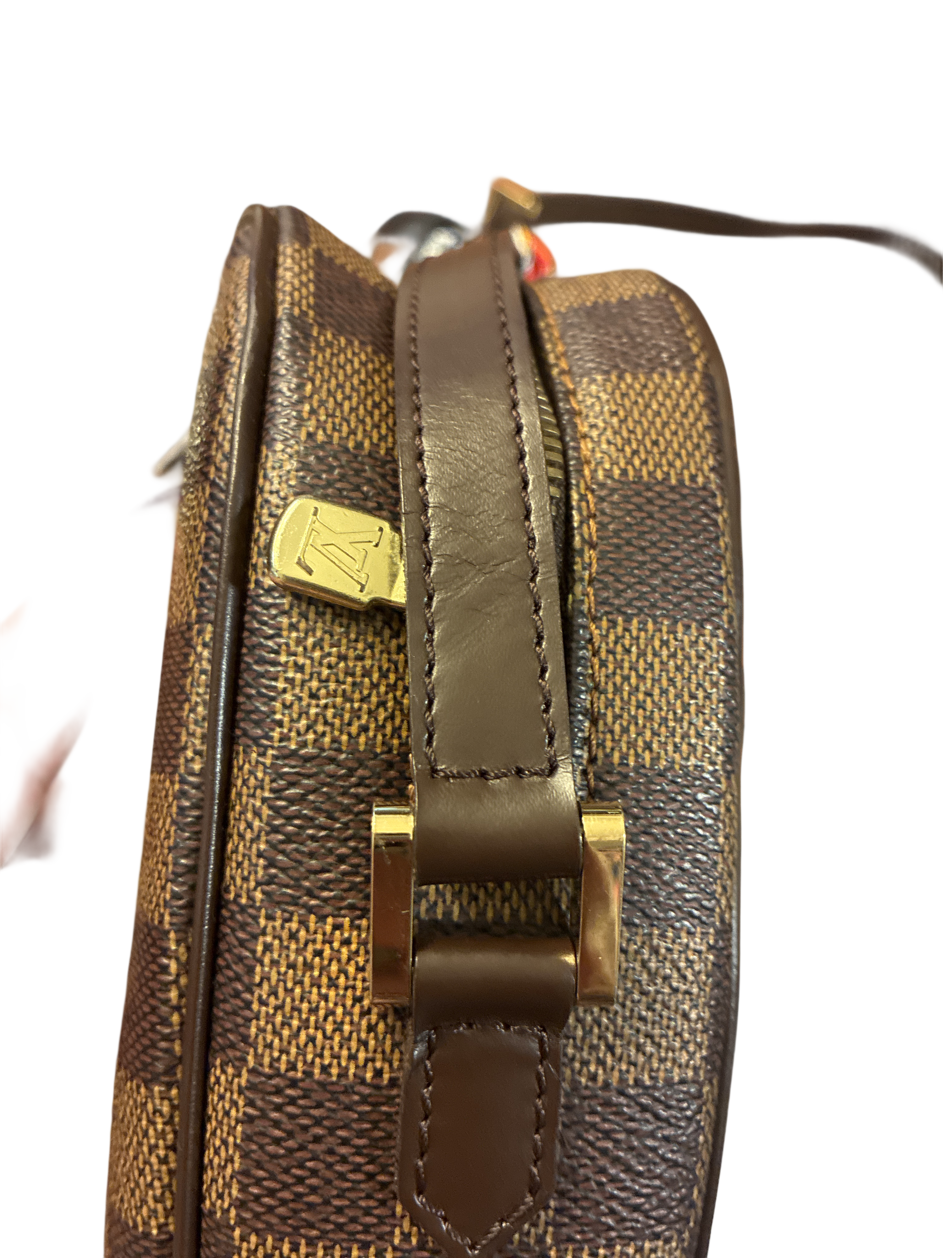Louis Vuitton Damier Ipanema PM Shoulder Cross Body Come With COA Certificate