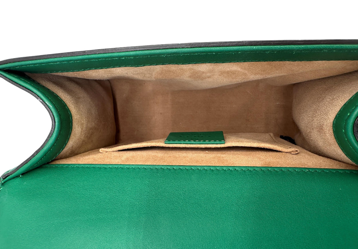 Gucci Pearly Padlock Shoulder Bag.