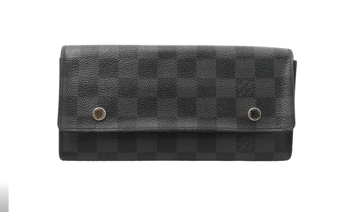 Louis Vuitton Damier Graphite Ron Modular Wallet.