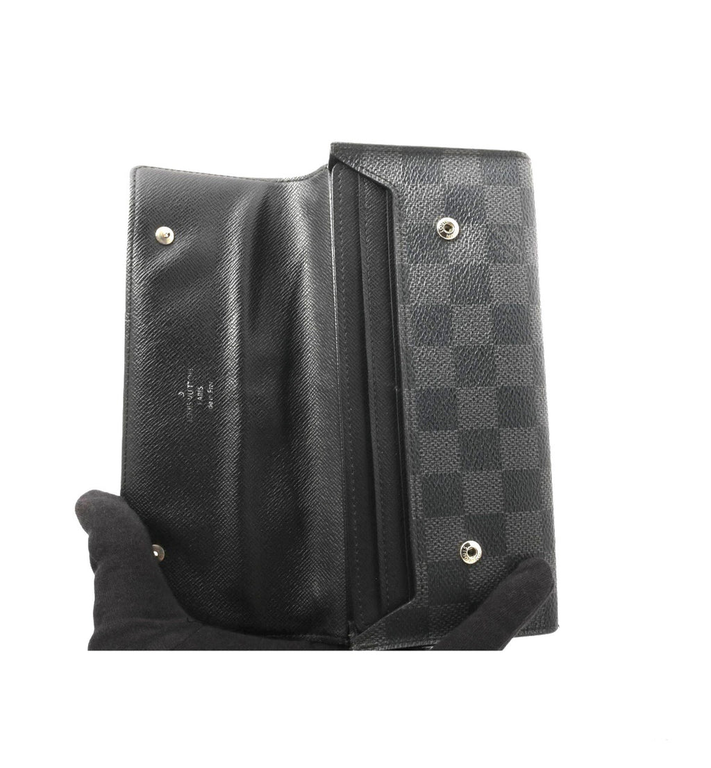 Louis Vuitton Damier Graphite Ron Modular Wallet.