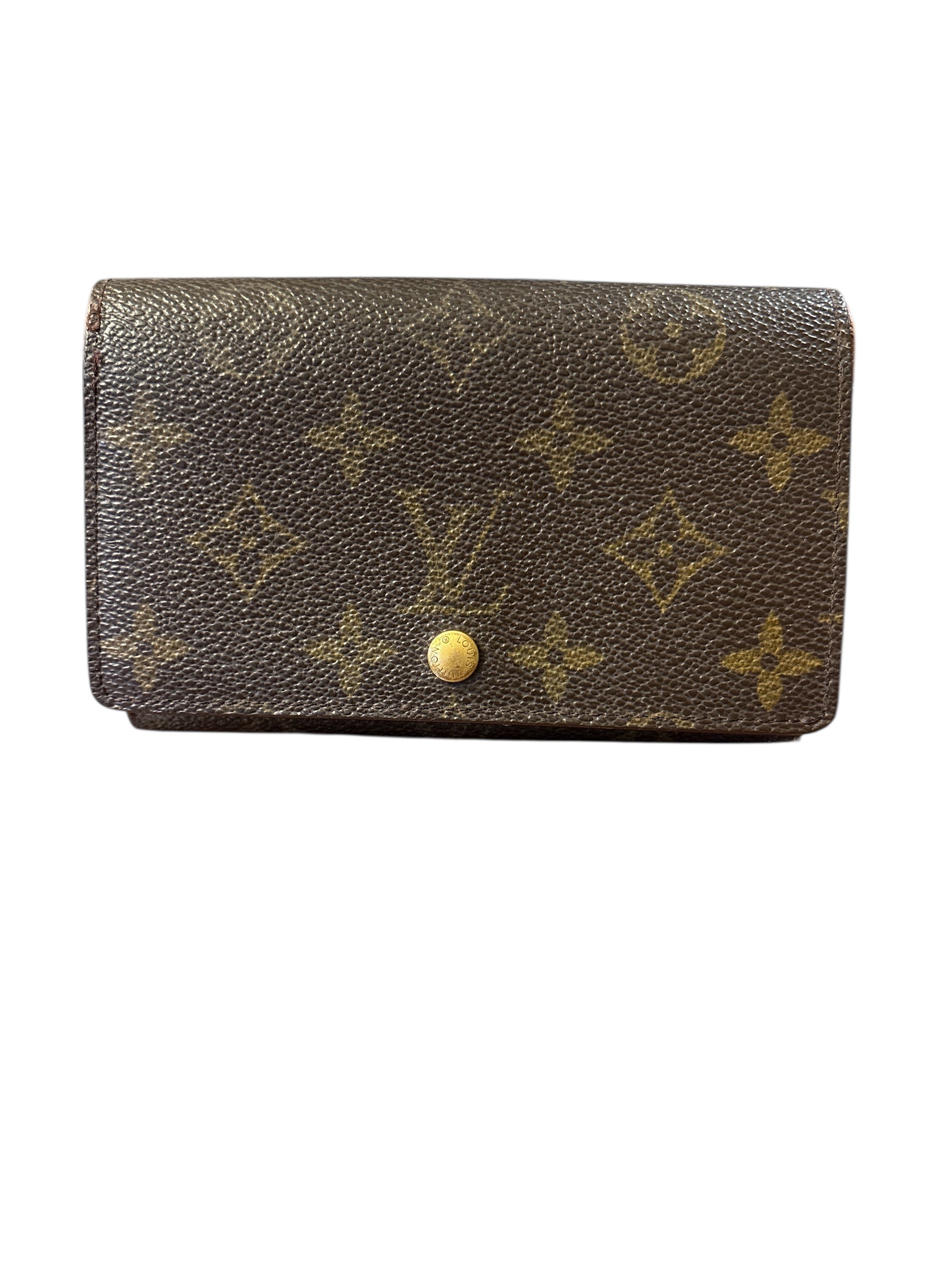 Louis Vuitton Monogram Porte - Monnaie Tresor Wallet.