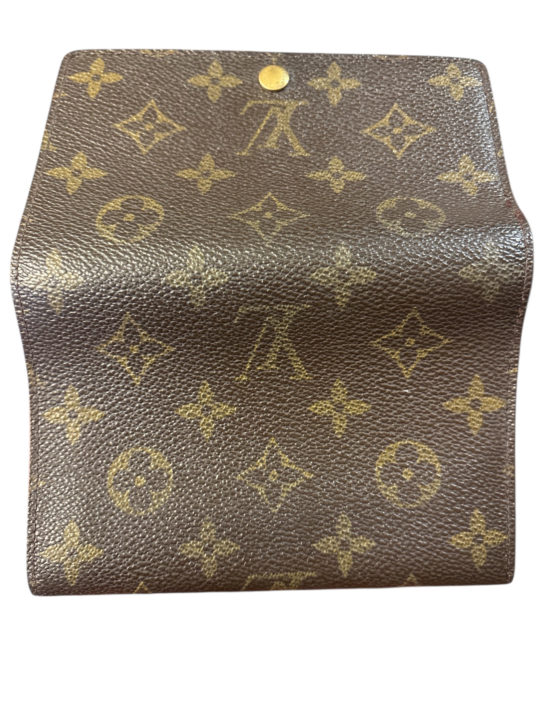 Louis Vuitton Monogram Porte - Monnaie Tresor Wallet.