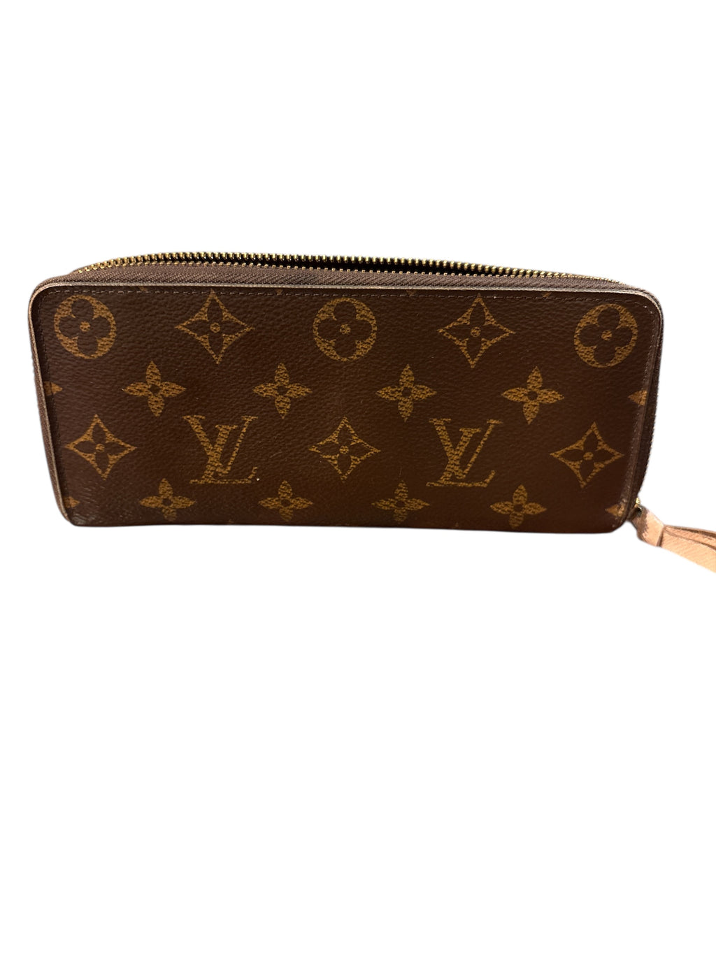 Louis Vuitton monogram Clemence Zippy Wallet