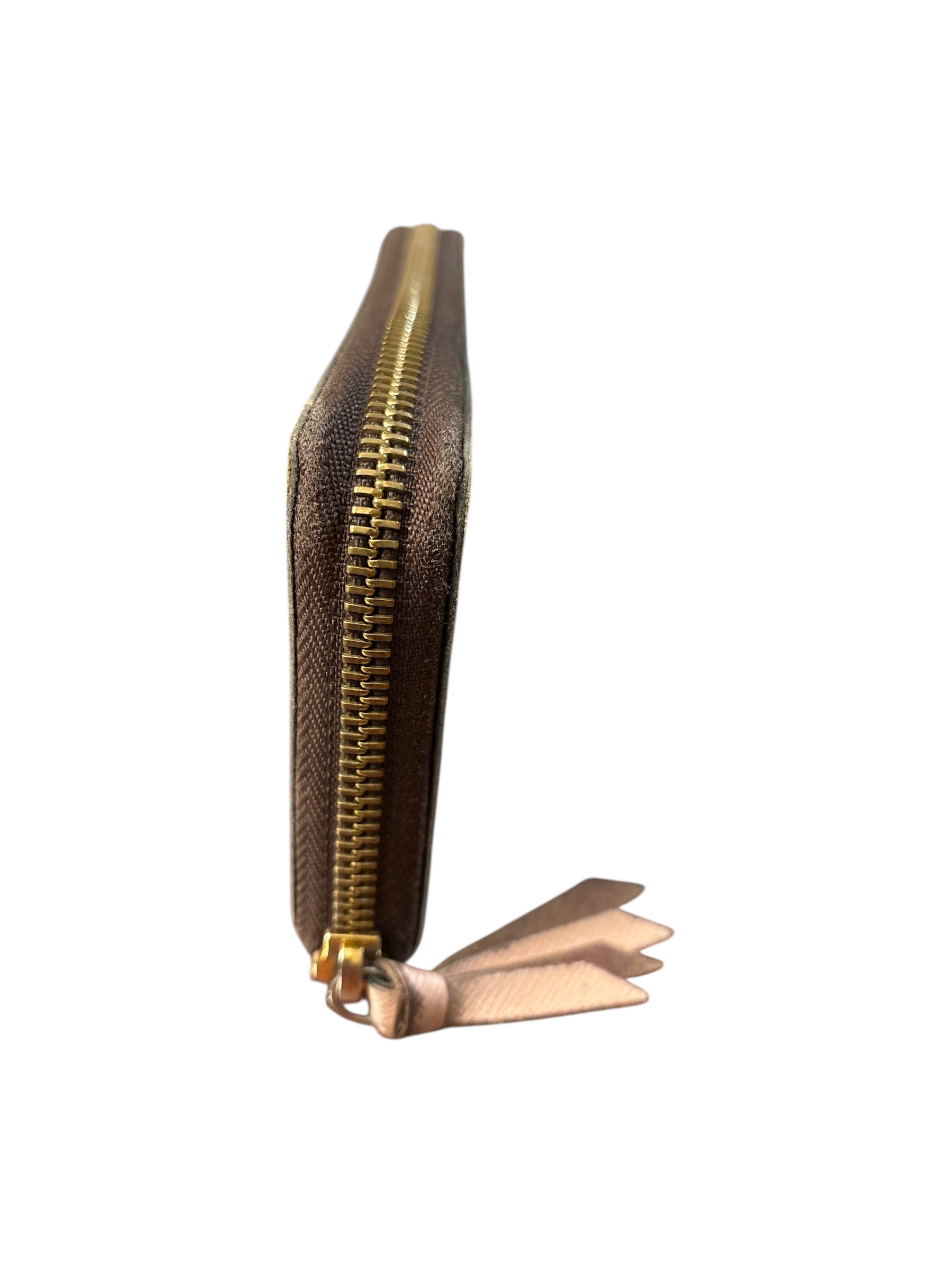Louis Vuitton monogram Clemence Zippy Wallet