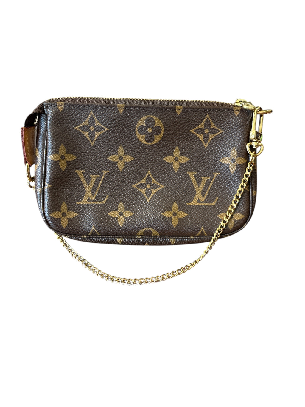 Louis Vuitton Mini Pochette Canvas Accessories.