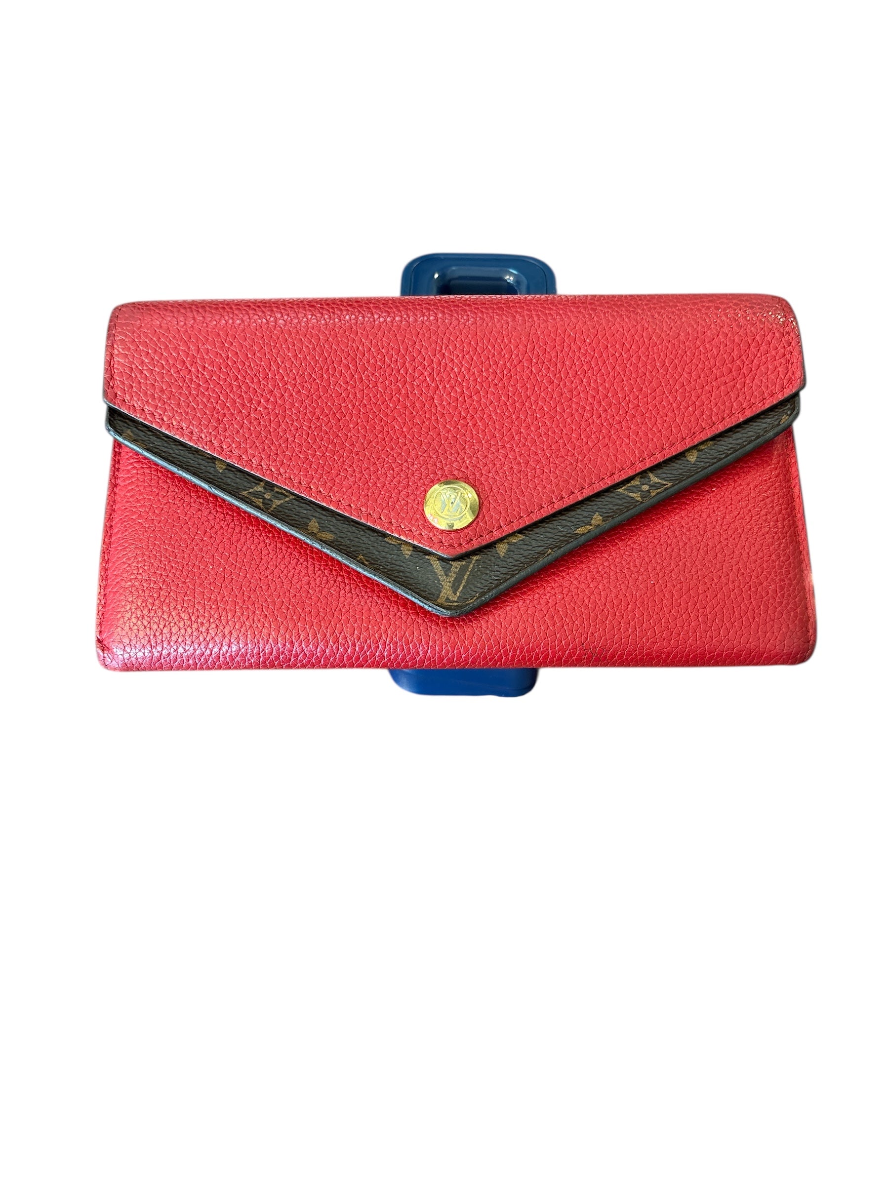 Louis Vuitton Monogram Double V Monogram Bifold.