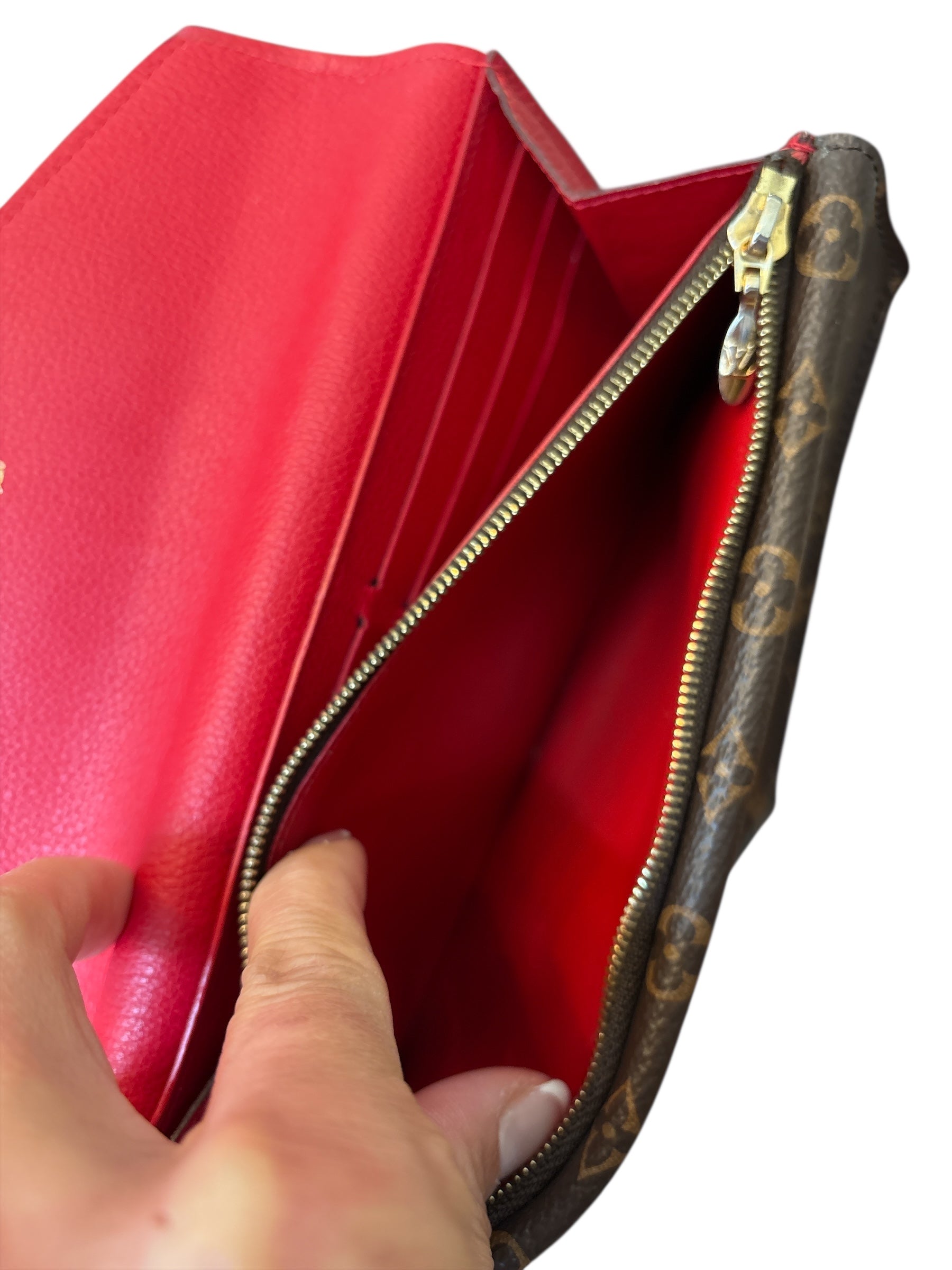 Louis Vuitton Monogram Double V Monogram Bifold.
