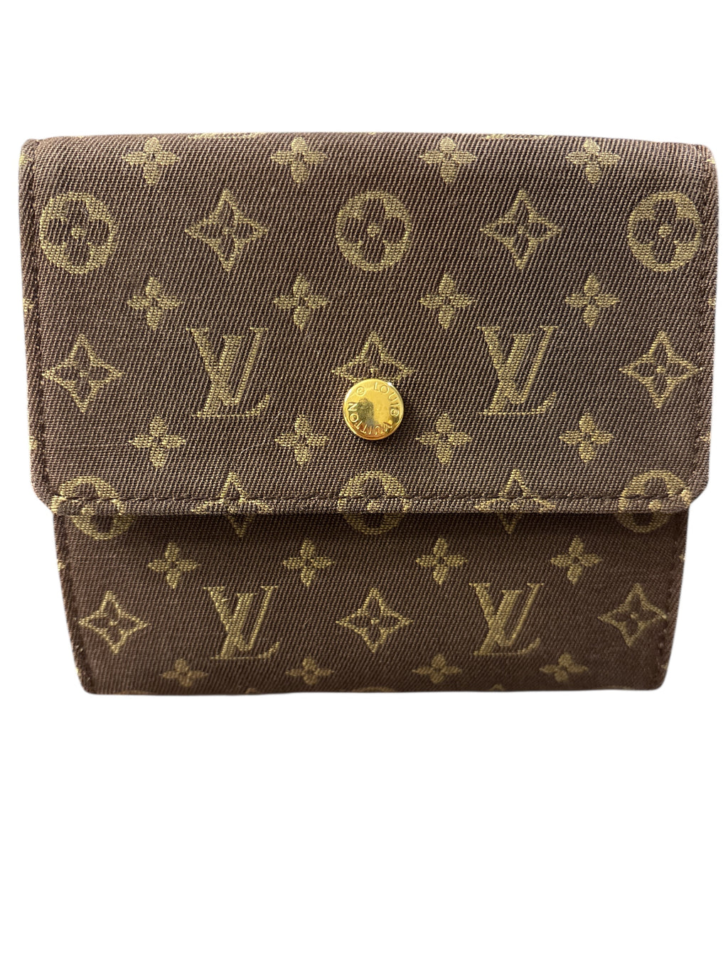 Louis Vuitton Mini Monogram Elise Wallet.