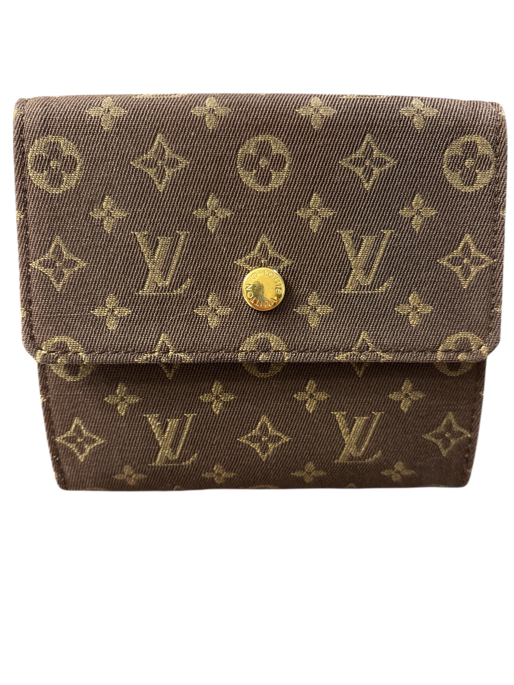 Louis Vuitton Mini Monogram Elise Wallet.