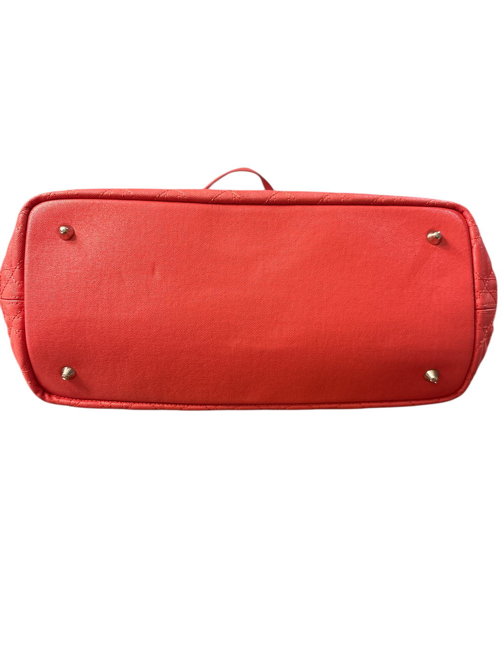 Christian Dior Cannage Panarea Tote Pink.