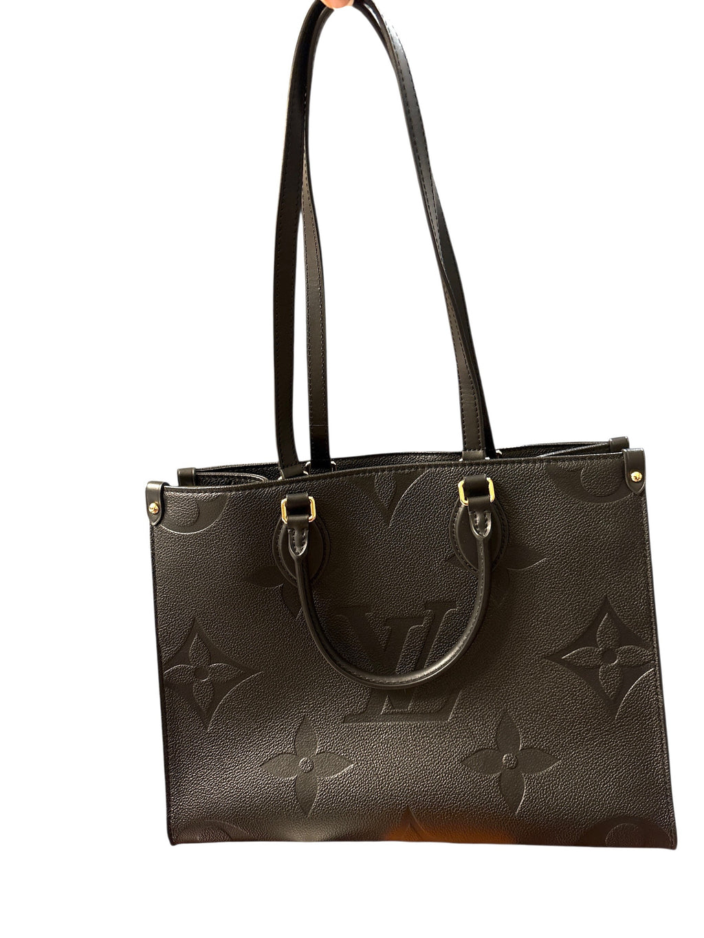 Louis Vuitton OnTheGo Monogram Empreinte Leather bag.