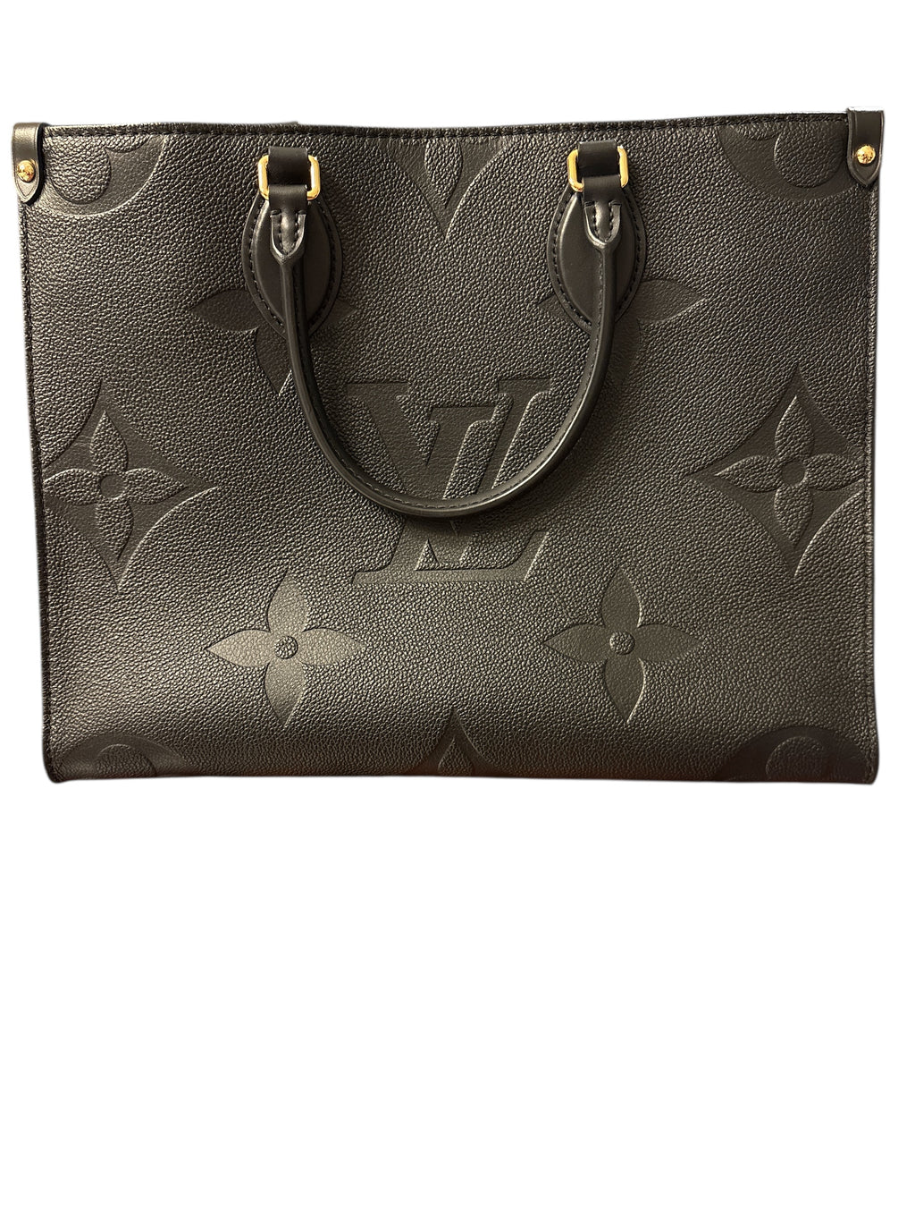 Louis Vuitton OnTheGo Monogram Empreinte Leather bag.