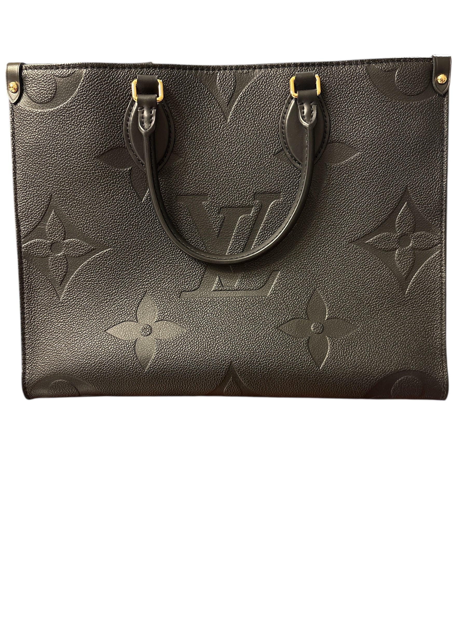 Louis Vuitton OnTheGo Monogram Empreinte Leather bag.