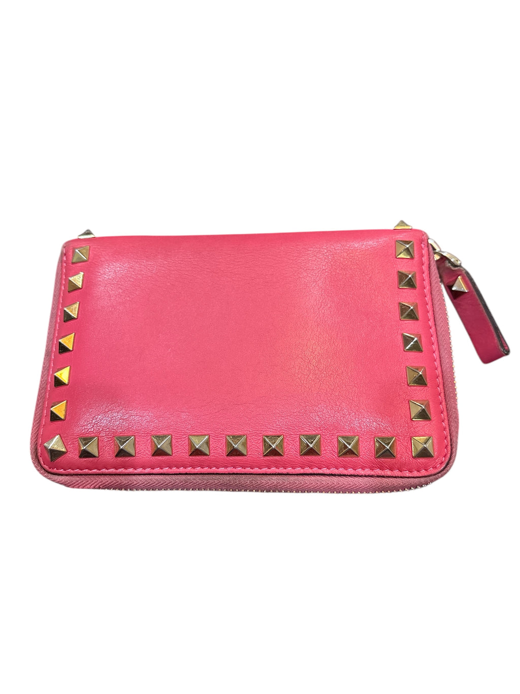 Valentino Garavani Rockstud Leather Wallet.