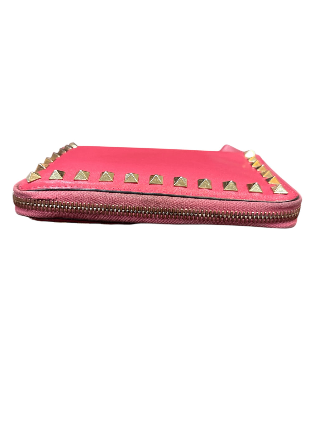 Valentino Garavani Rockstud Leather Wallet.