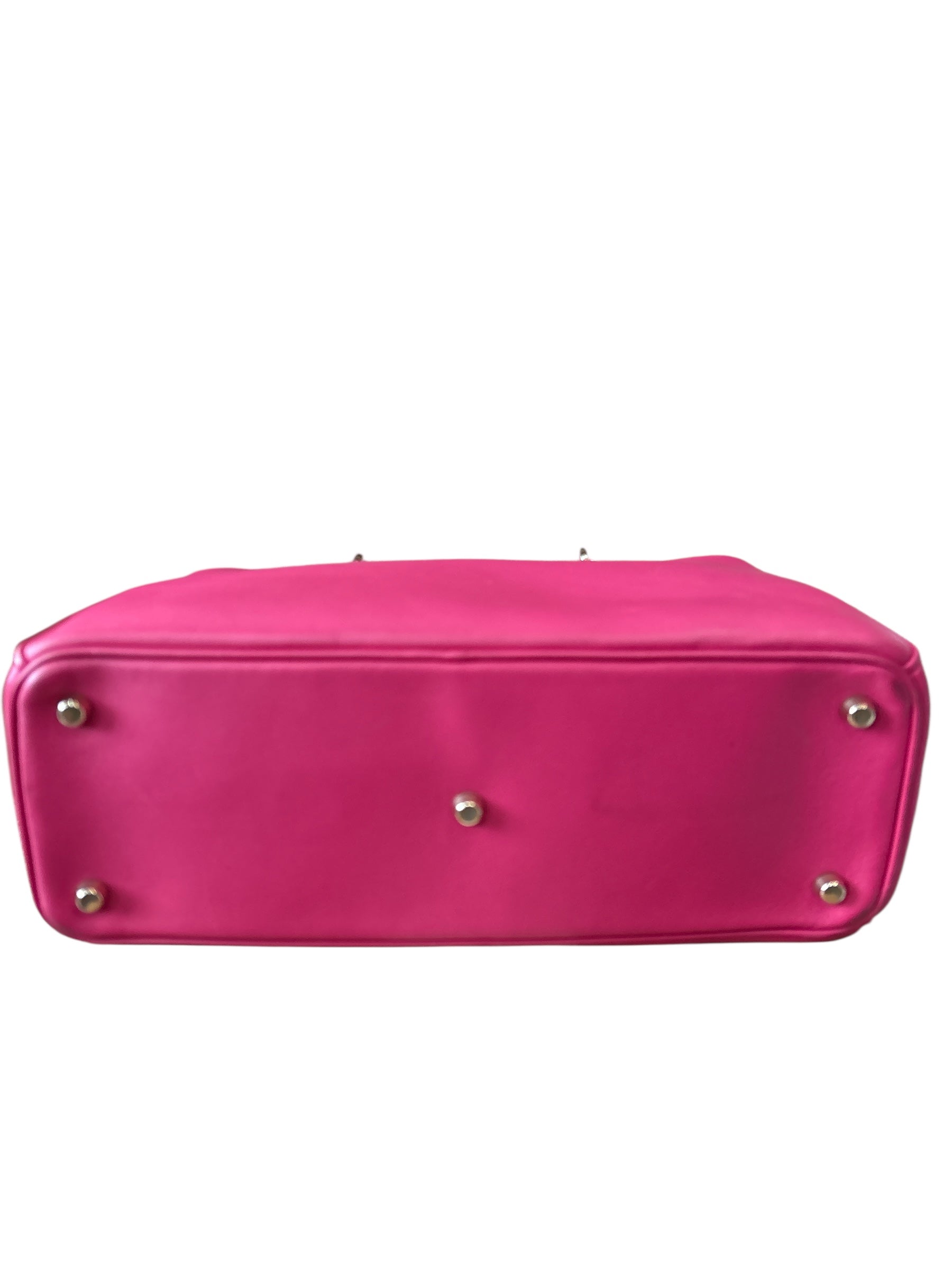 Christian Dior Leather Top Handle Bag.